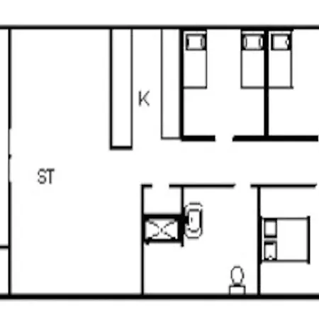 度假居 6 Person In *